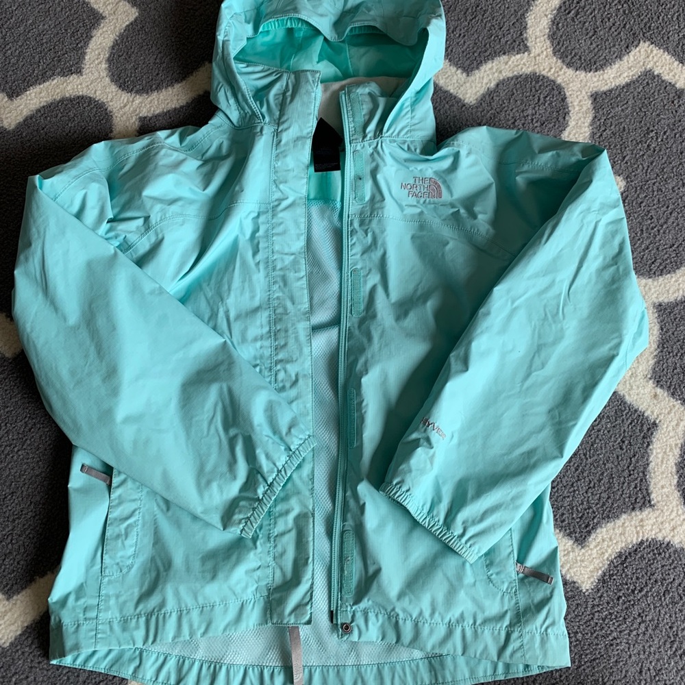 Girl’s North Face Rain Jacket size M (10-12)